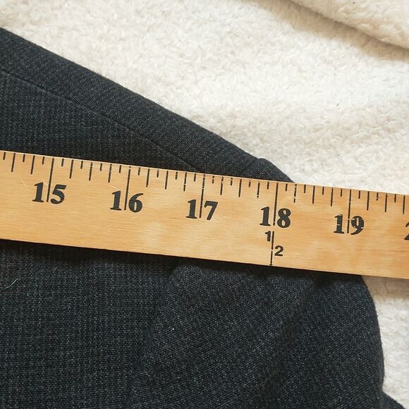 Banana Republic Blazer Men 40 Gray Tailored Fit Cotton SportCoat 2Buttons 42x28" - Picture 12 of 16